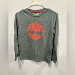 Boys Timberland Long Sleeve Shirt Size M (10-12)